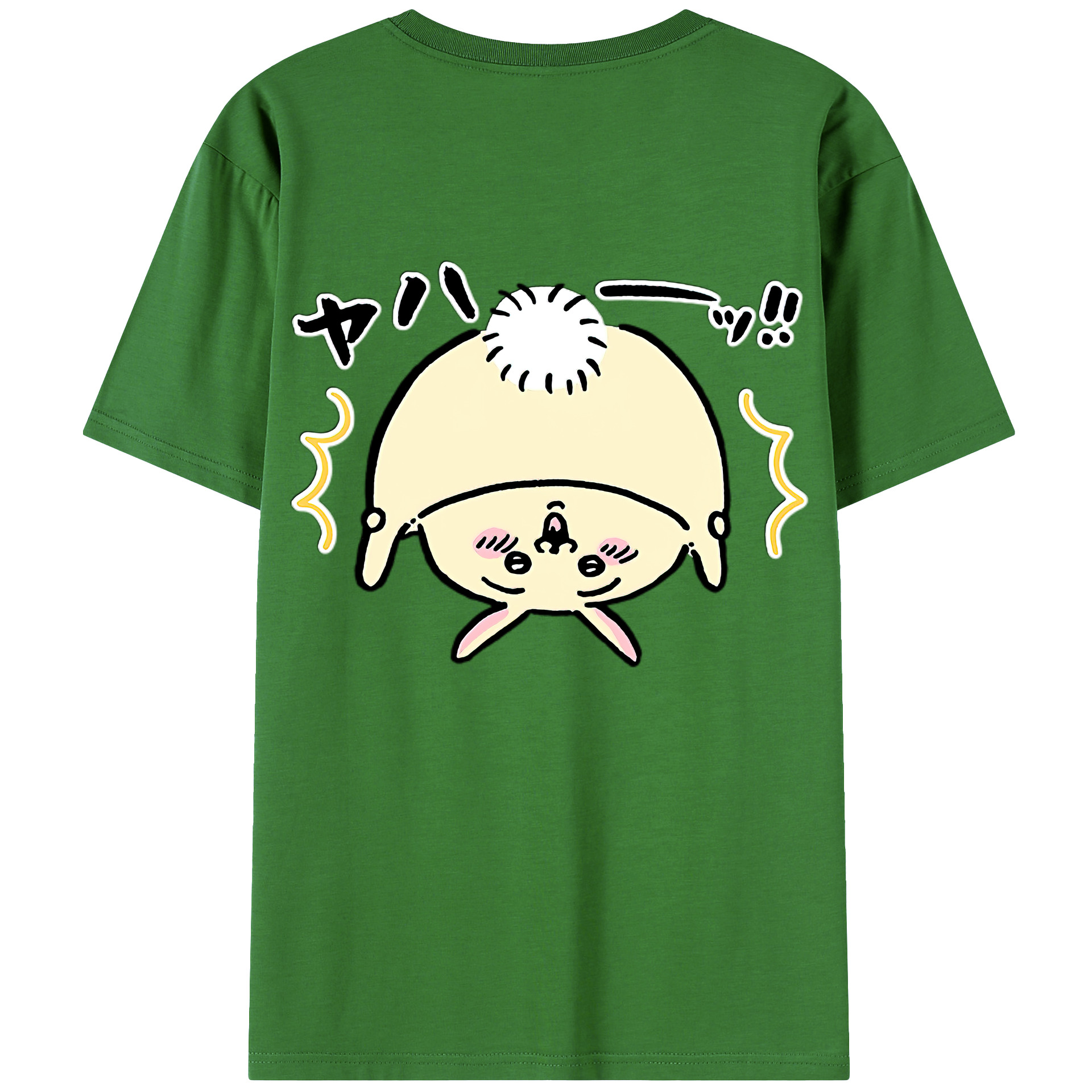 （画像用） ちいかわ うさぎ Chii-kawa usagi レディース半袖Tシャツ(バックプリント)